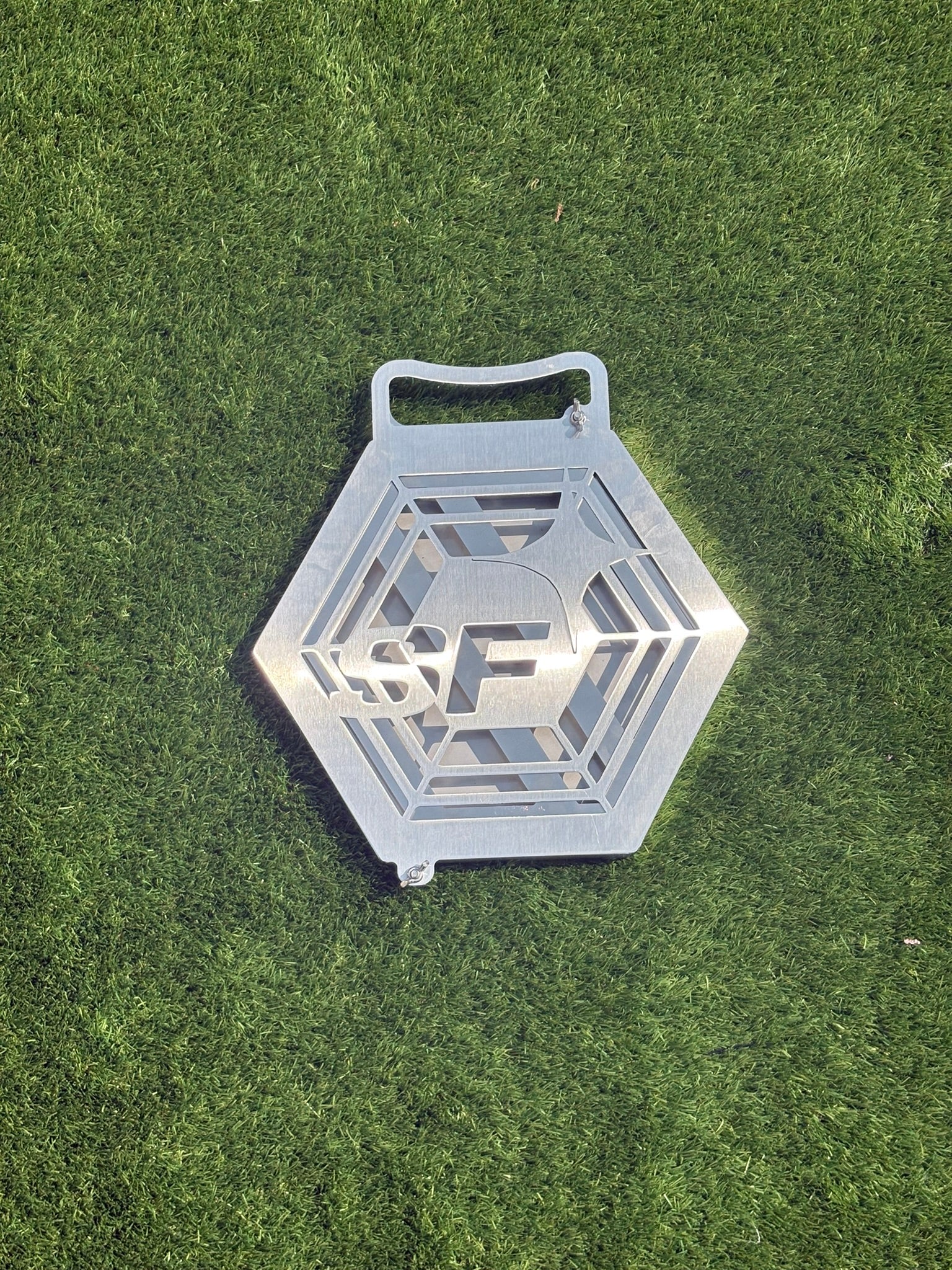 Hex Portable Stainless Steel Fire Pit