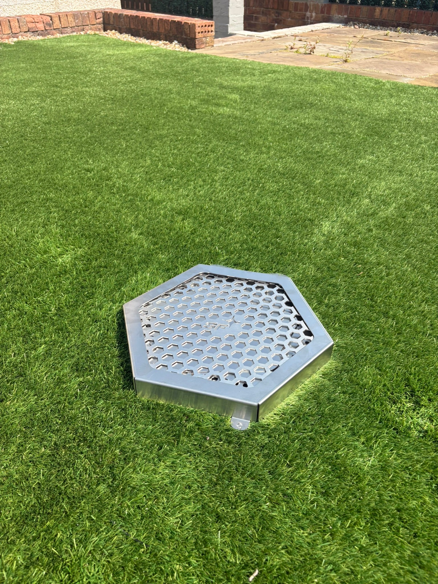 Hex Portable Stainless Steel Fire Pit