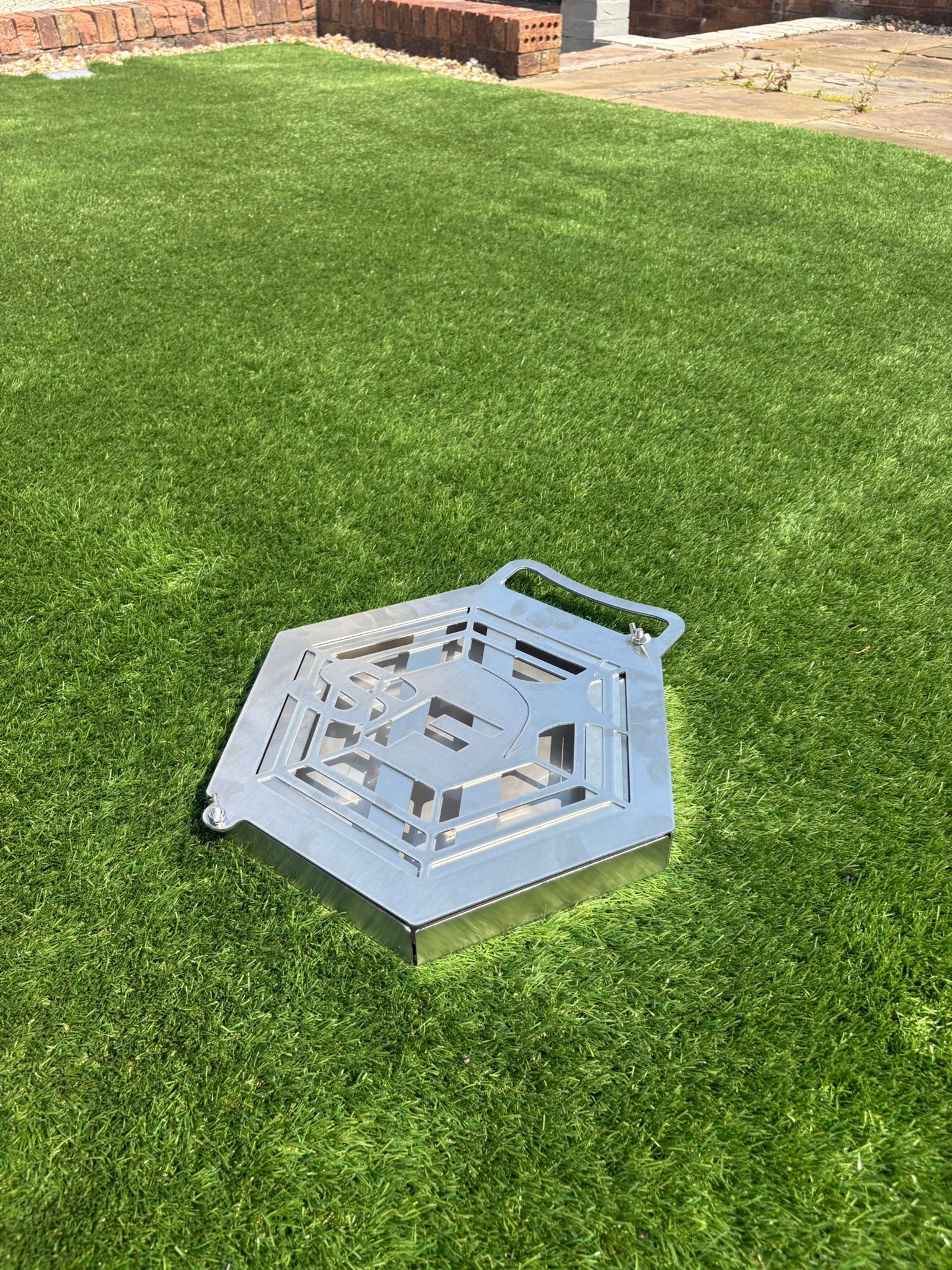 Hex Portable Stainless Steel Fire Pit
