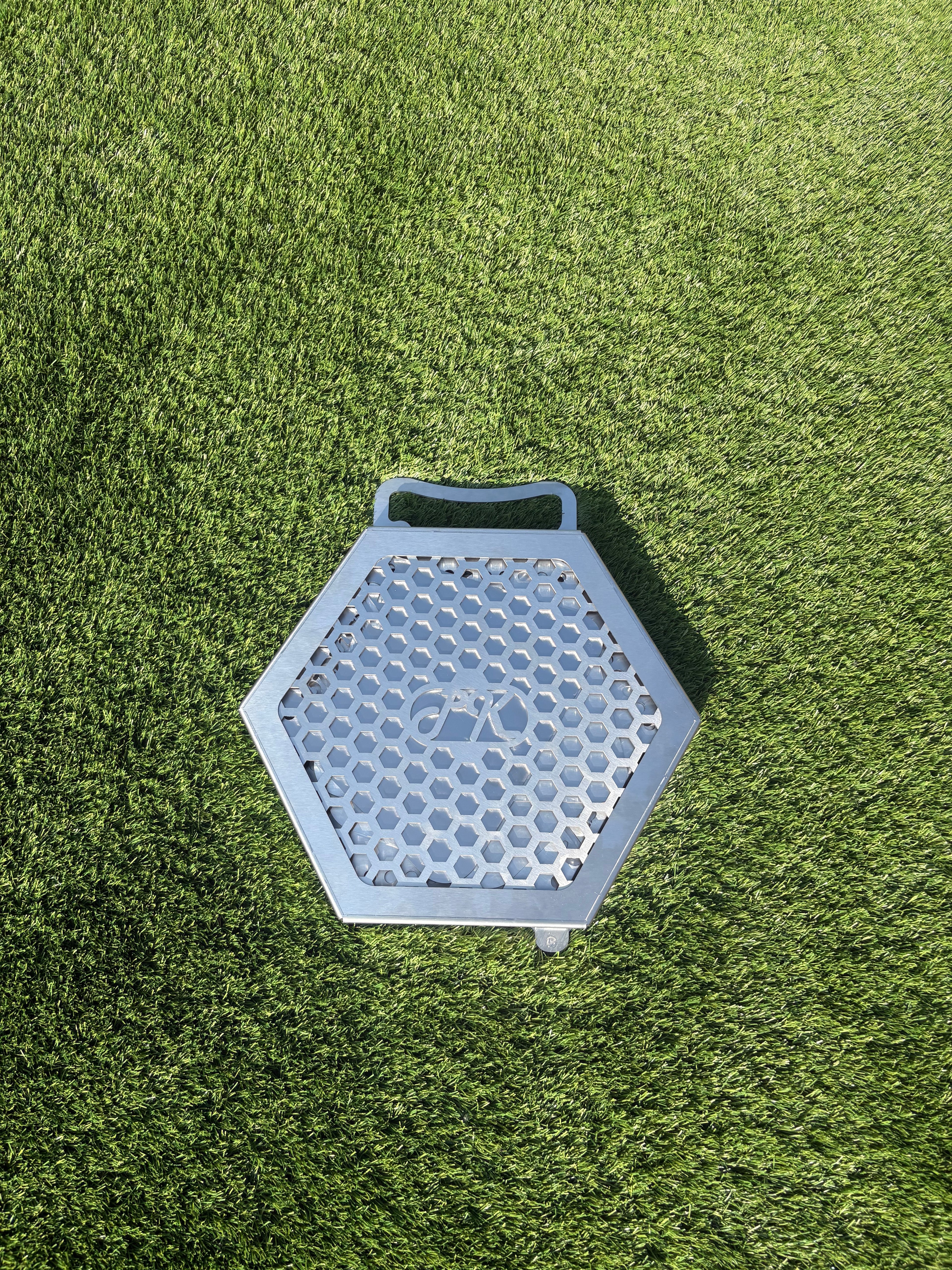 Custom Hex Portable Stainless Steel Fire Pit